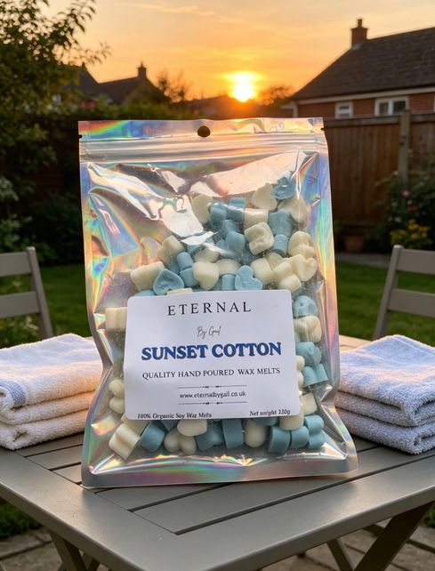 Heart shaped wax melts 120g 100% vegan and pet friendly soy wax in Various fragrances