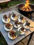 Aromatic Fire Starter Gift Set – 6 Pack with Cinnamon, Bay Leaf, Orange & Star Anise | Natural Soy Wax Fire Lighters for Log Burners & Fire Pits