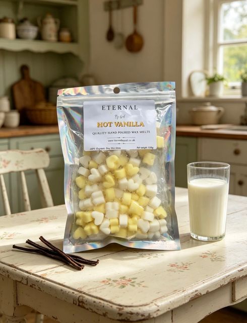 Heart shaped wax melts 120g 100% vegan and pet friendly soy wax in Various fragrances