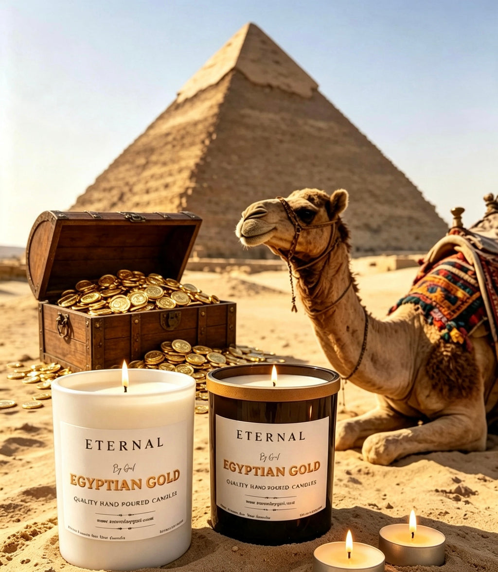 Egyptian Gold Soy wax candle 220g