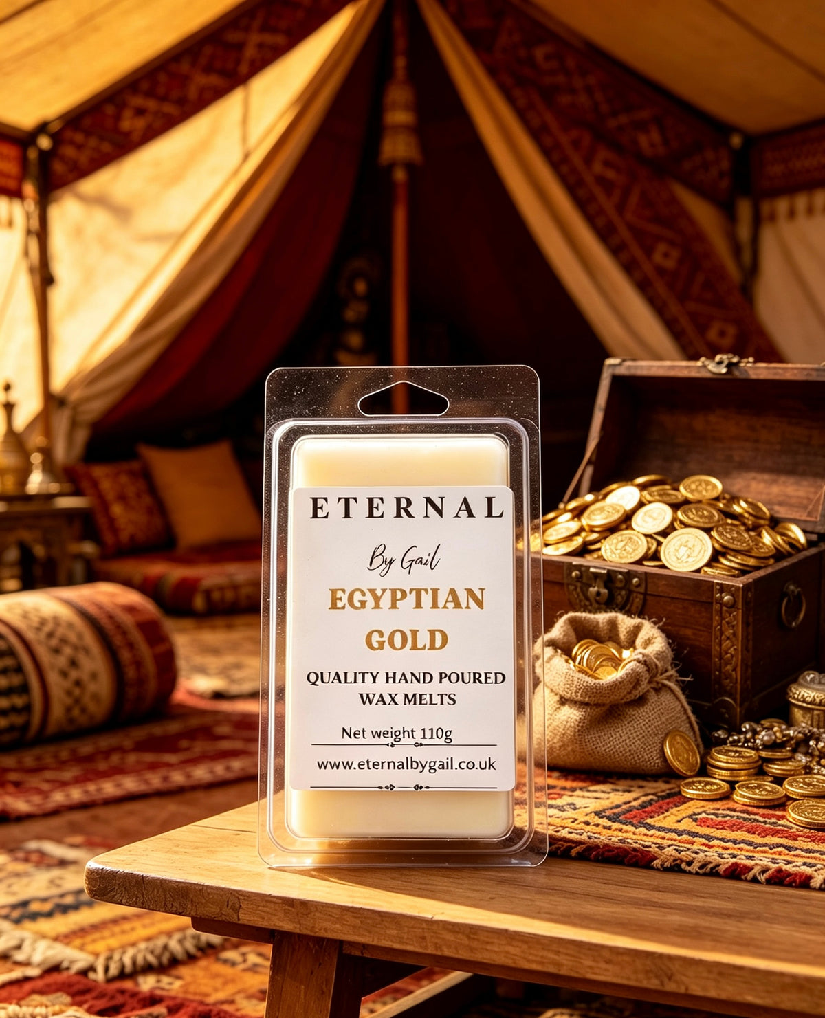 Egyptian Gold 110g Soy wax melts