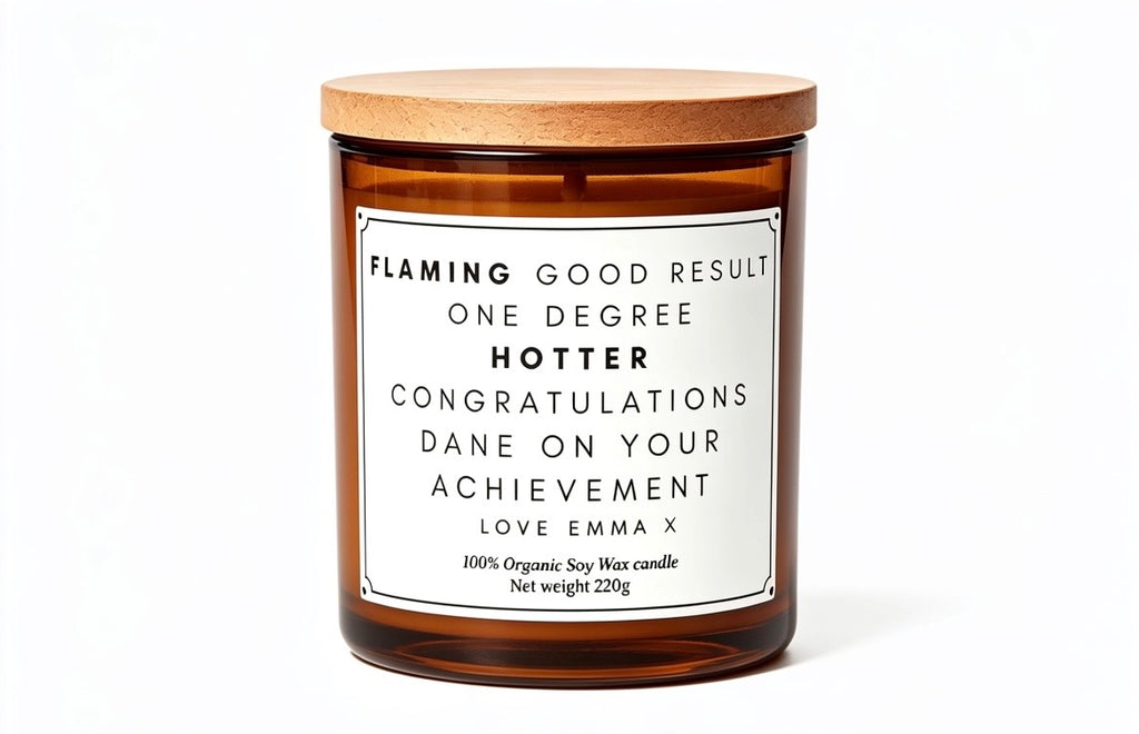 Flaming good result one degree hotter congratulations