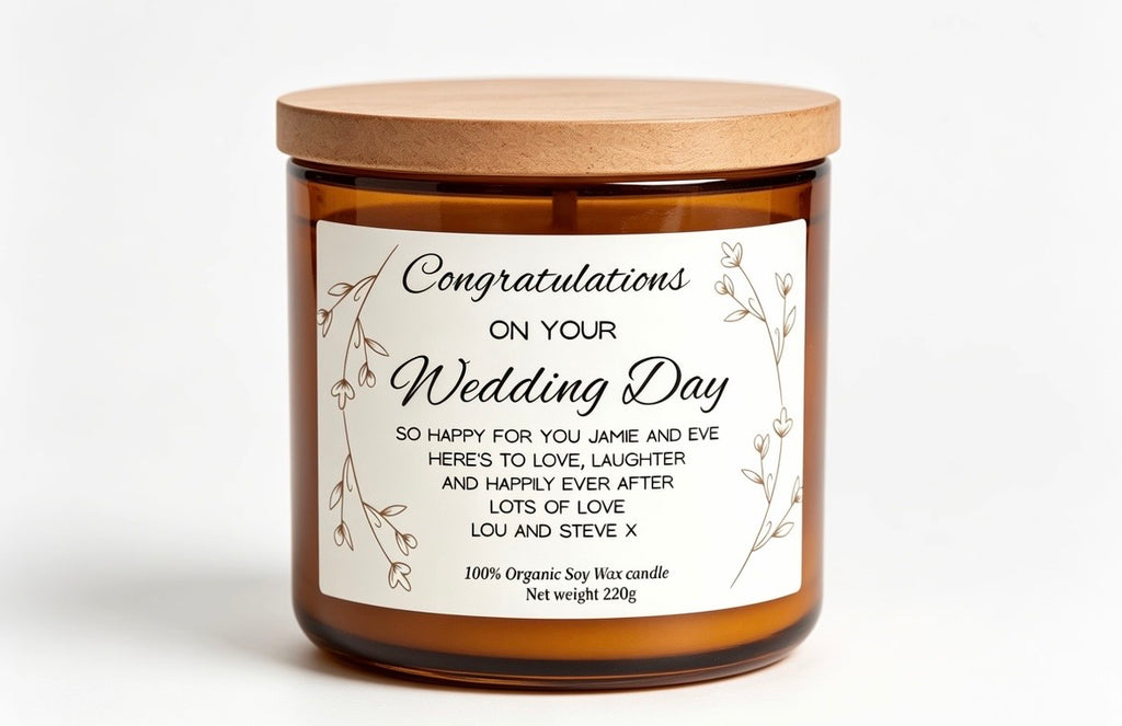 Congratulations on your wedding day
