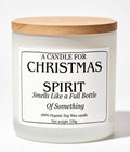 A candle for Christmas Spirit