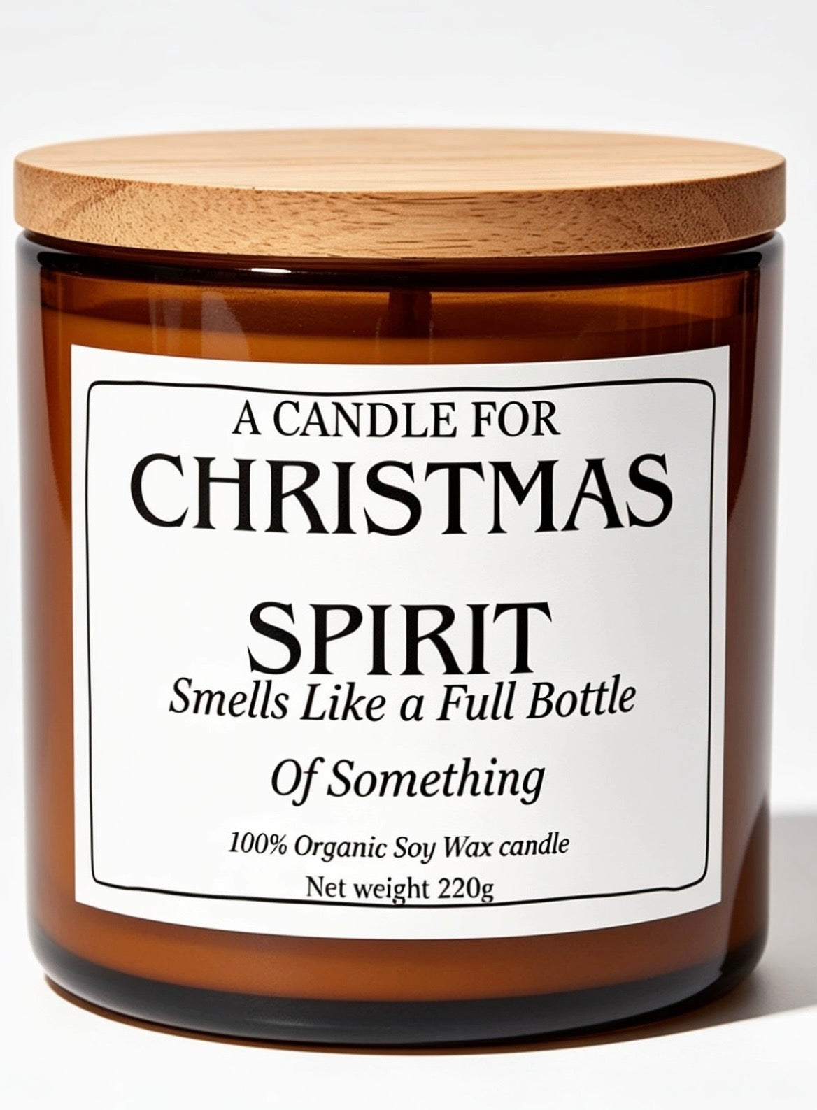 A candle for Christmas Spirit