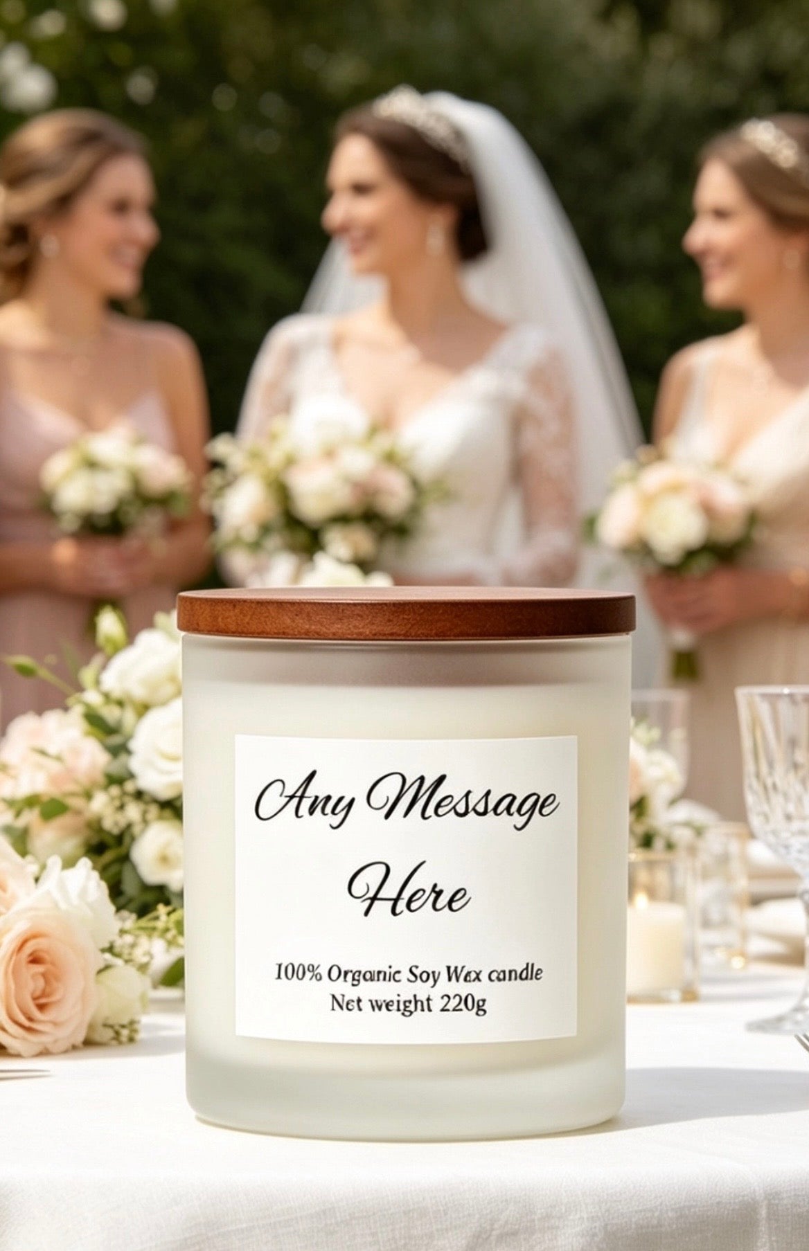 Custom Candle message