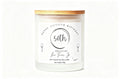 Personalised 50th Birthday Gift – 220g Soy Wax Candle with Custom Message