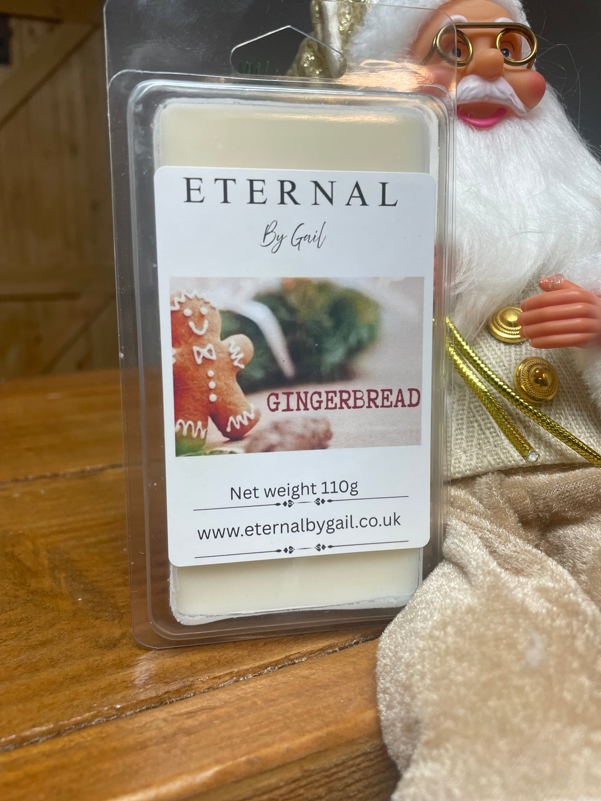 Gingerbread Fragrance Christmas Festive Wax melts 110g 8 blister pack