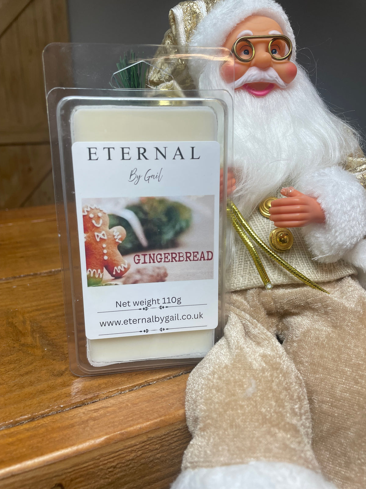 Gingerbread Fragrance Christmas Festive Wax melts 110g 8 blister pack