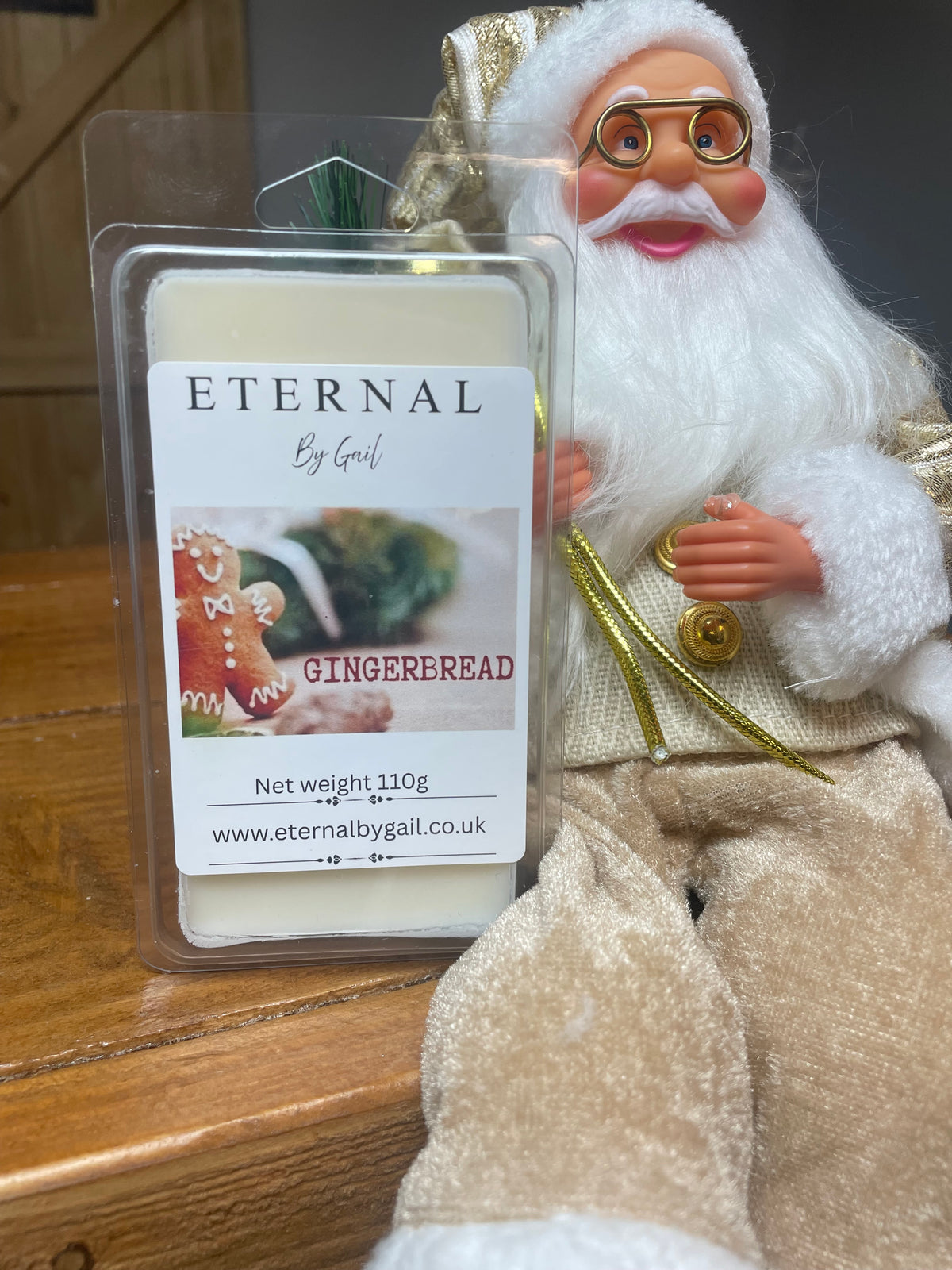 Gingerbread Fragrance Christmas Festive Wax melts 110g 8 blister pack