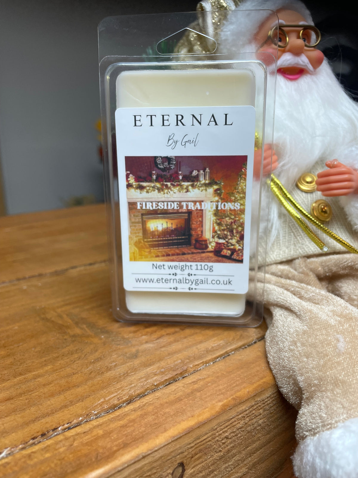 Fireside traditions Christmas Festive soy wax melts 110g 8 blister pack