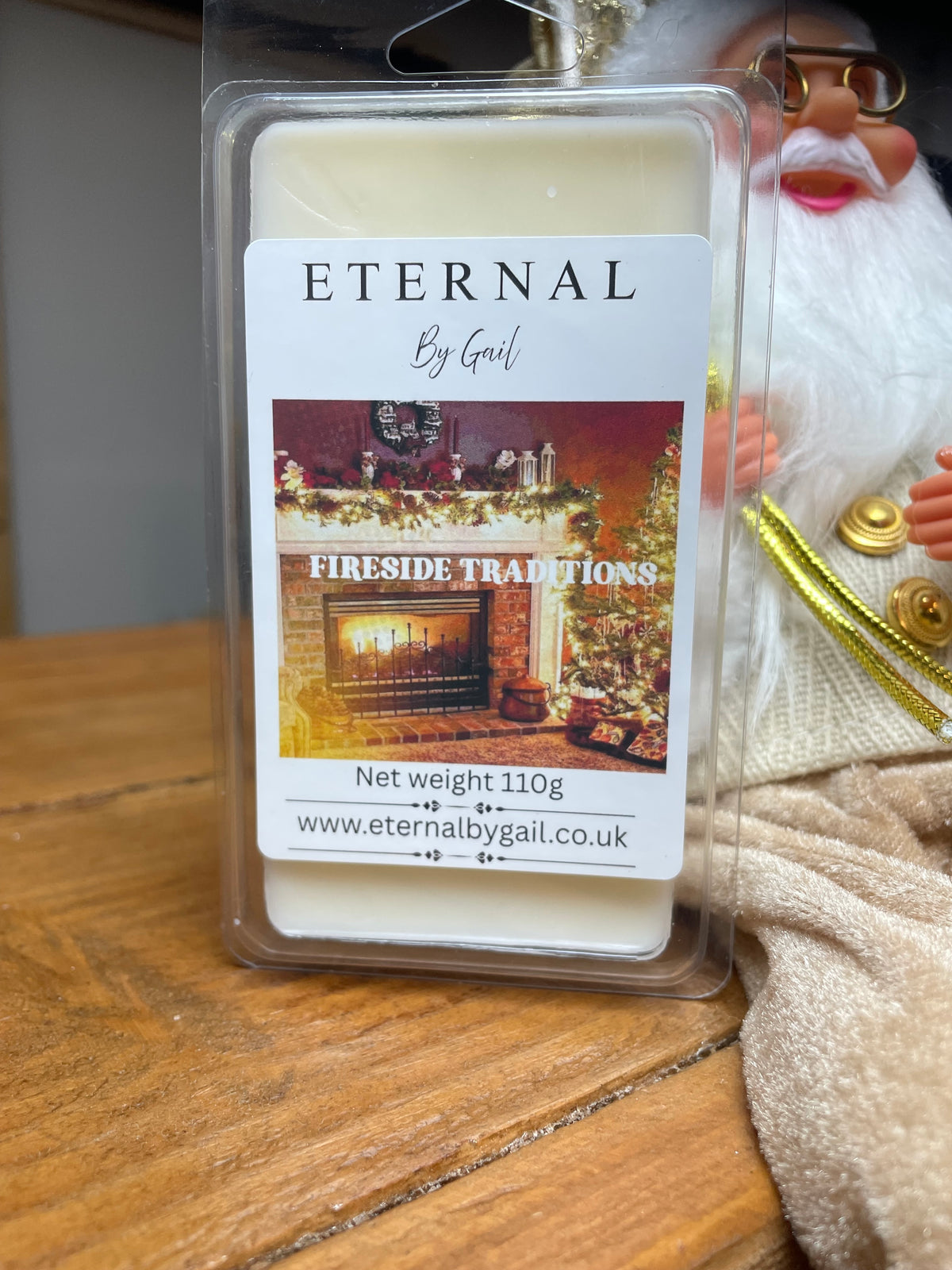 Fireside traditions Christmas Festive soy wax melts 110g 8 blister pack