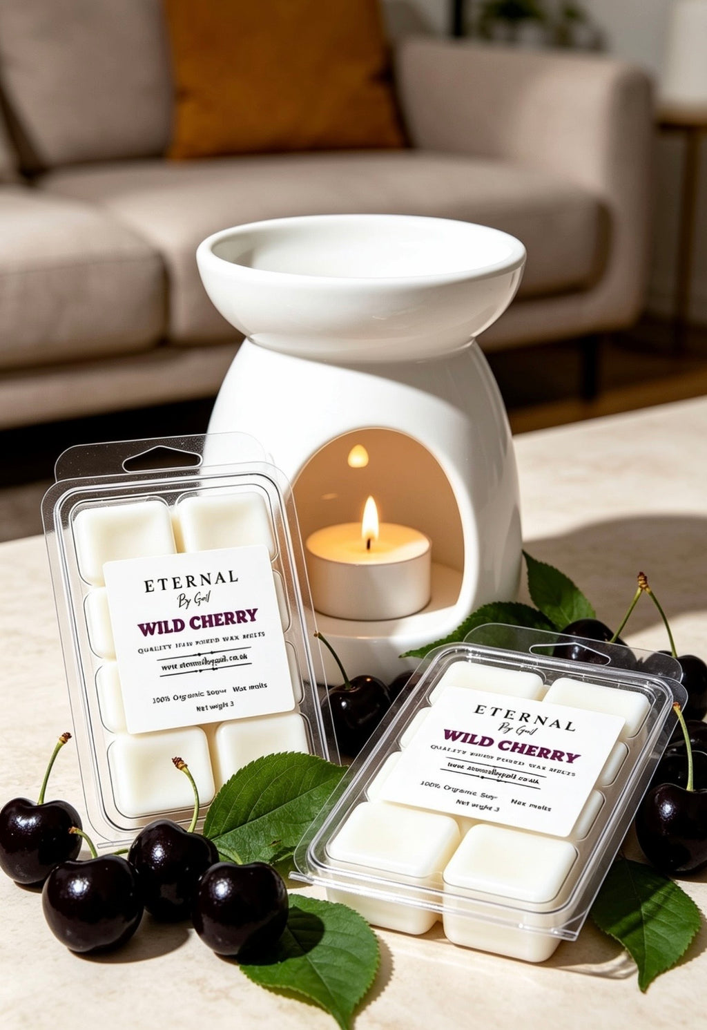 Wild Cherry wax melts 100% Soy wax 100g