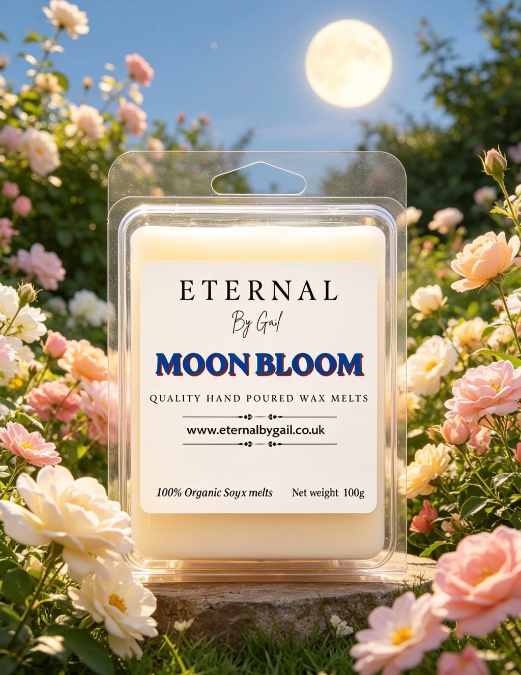 Moon Bloom Wax Melts 100% Soy 100g