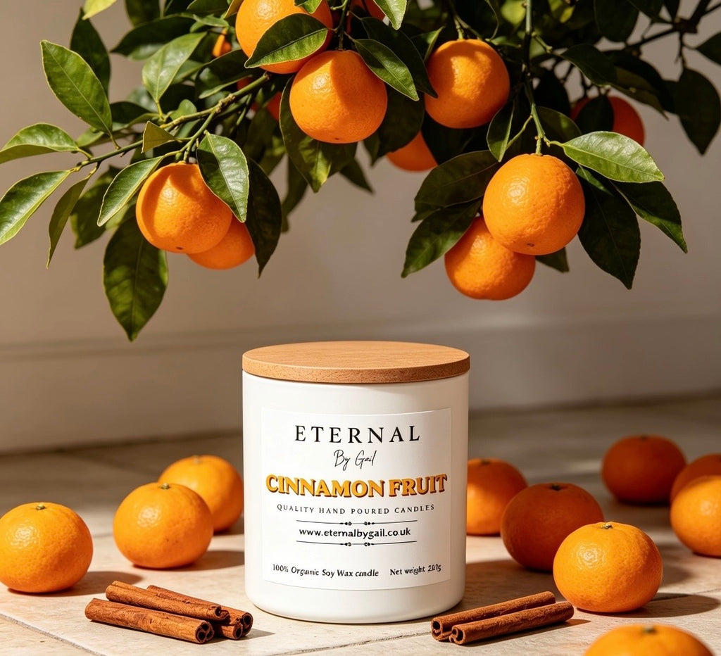 Cinnamon Fruit 220g 100% Soy Wax Candle