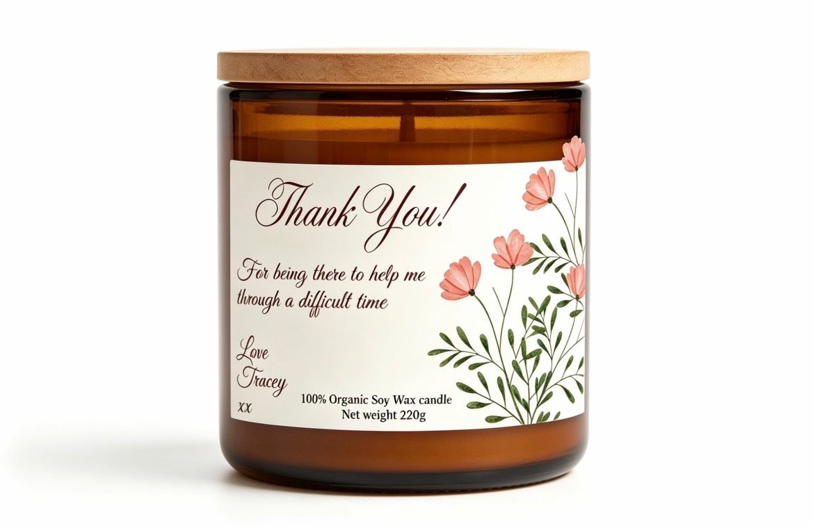 Thank you message