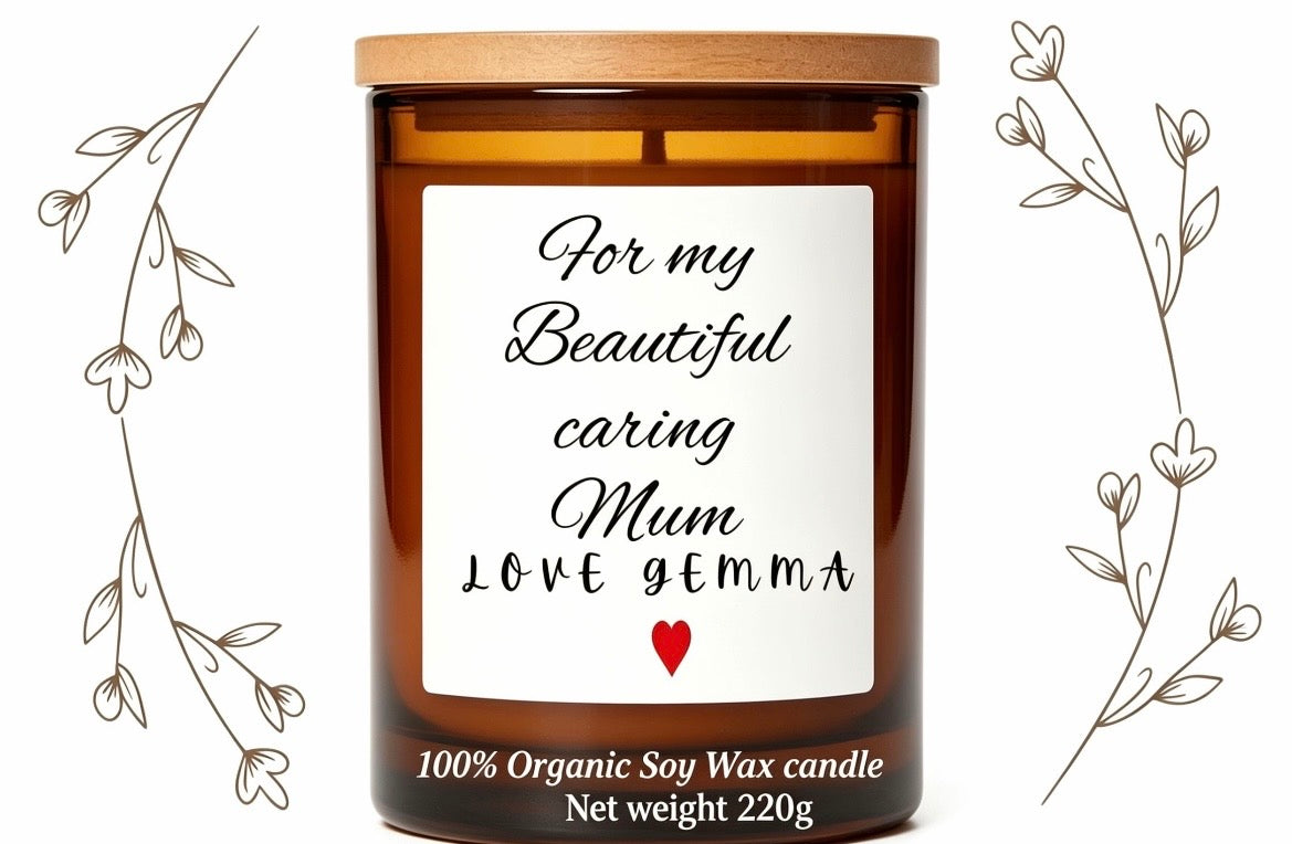 Special thank you Mum message