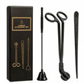 Candle care gift set wick dipper snuffer and trimmer in a box