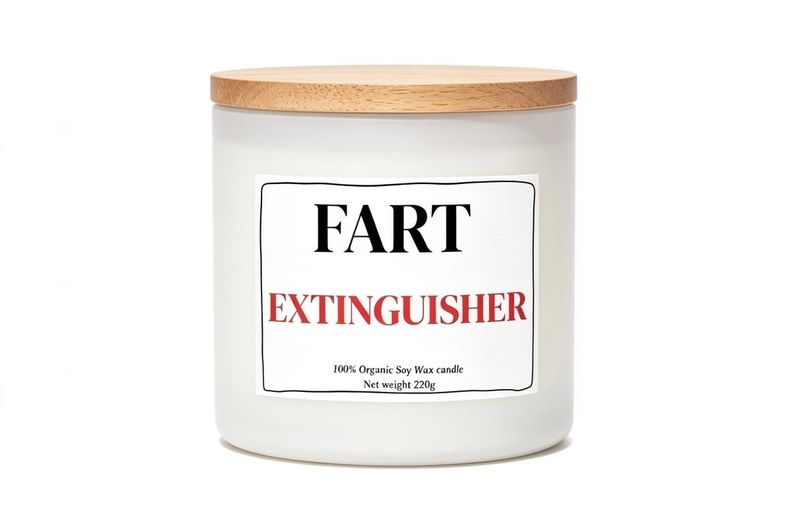 Fart extinguisher funny candle gift