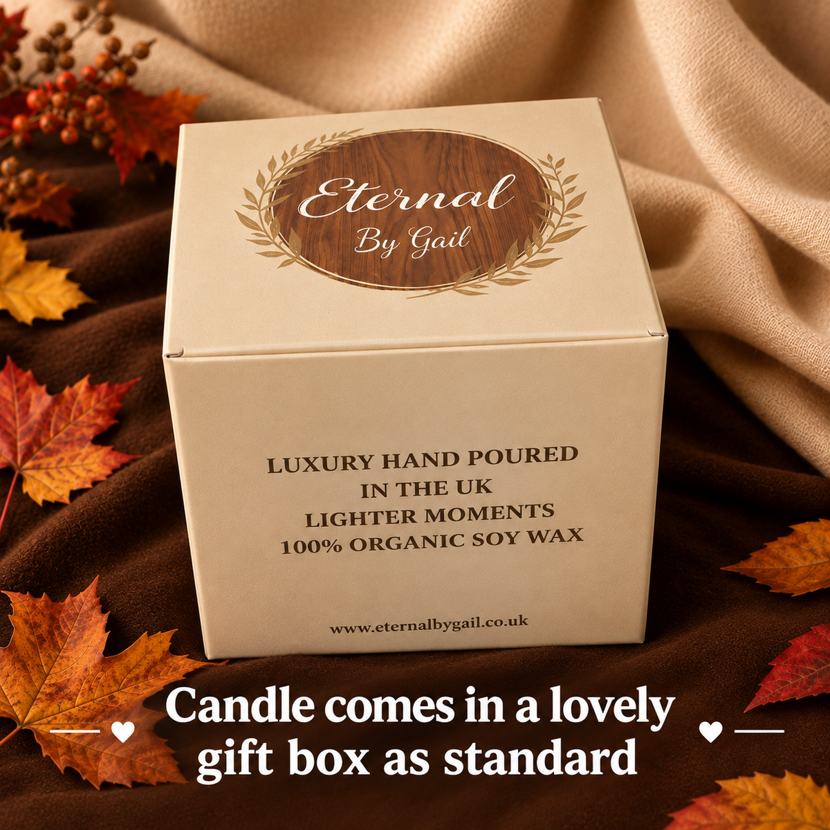 Egyptian Gold Soy wax candle 220g
