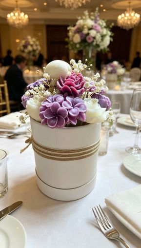 Elegant Wax Melt Bouquet – Beautiful Wedding Favors & Home Decor Scented Gift Set