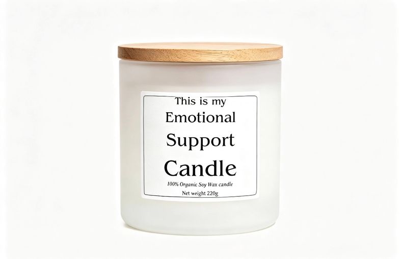 This is my emotional support candle